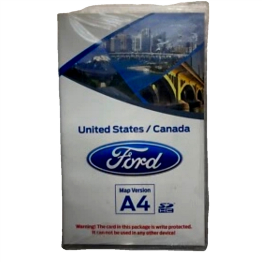 Ford Map Version A4 SD Card